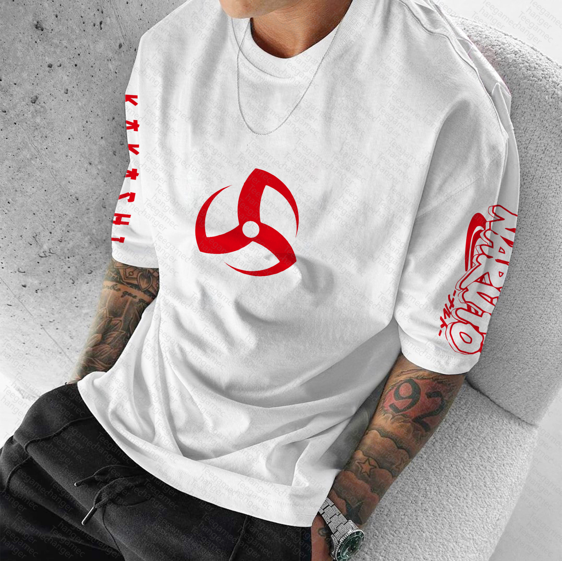 Unisex  "NARUTO" Anime Inspired Vintage T-Shirt