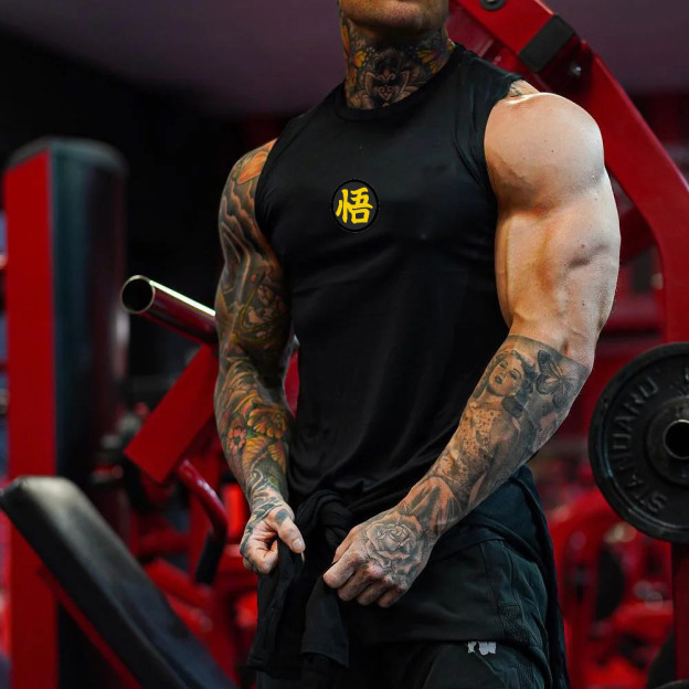 Unisex Oversized Painting Printed Tank Top