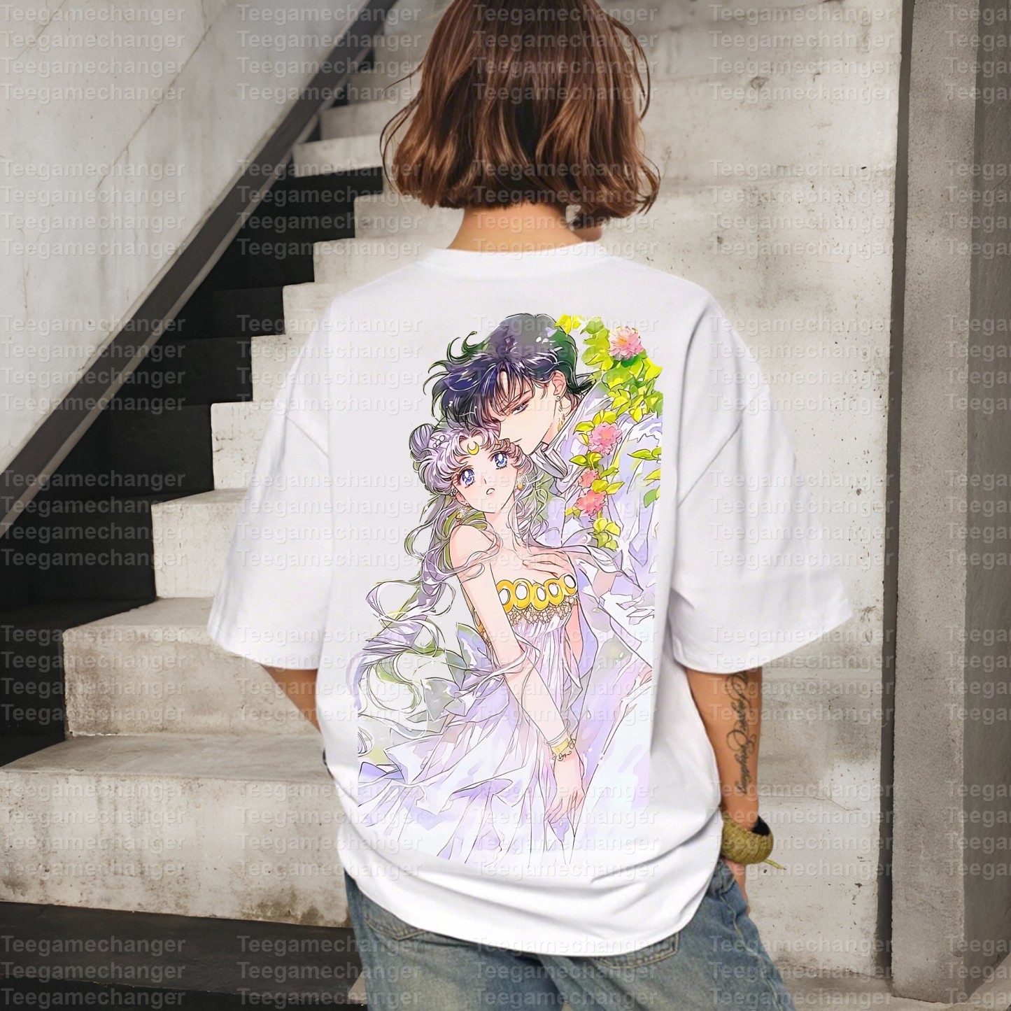 Unisex Anime Inspired Vintage T-Shirt