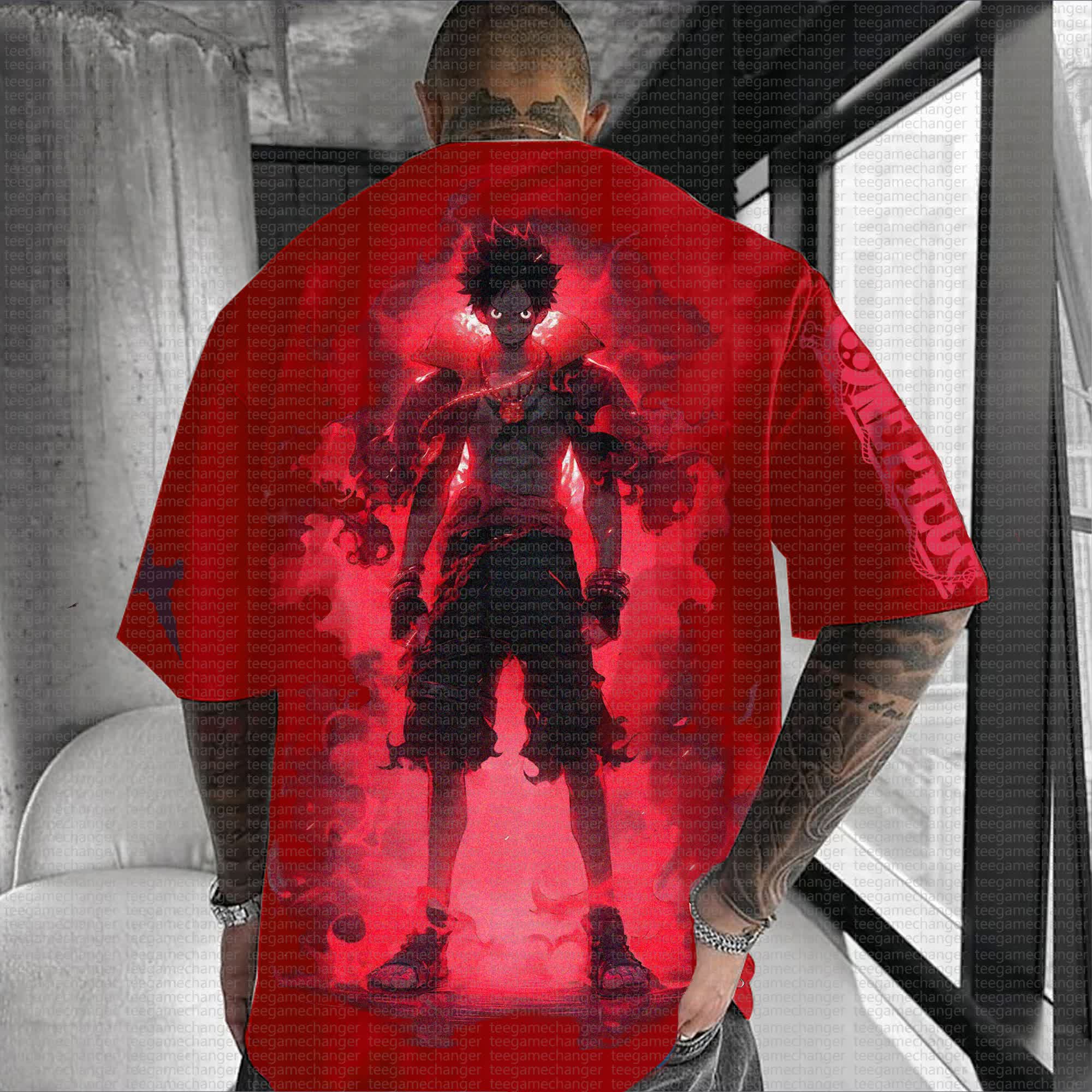 Unisex “One Piece” Anime Series Casual T-shirt