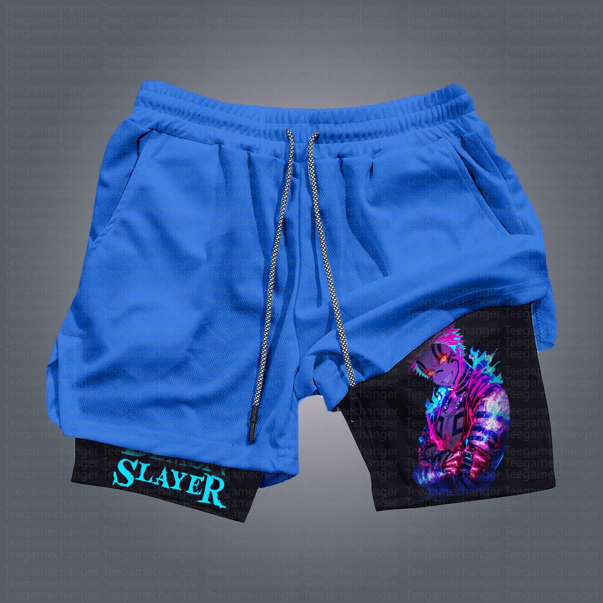 Unisex Casual Anime Streetwear Shorts 丨Demon Slayer