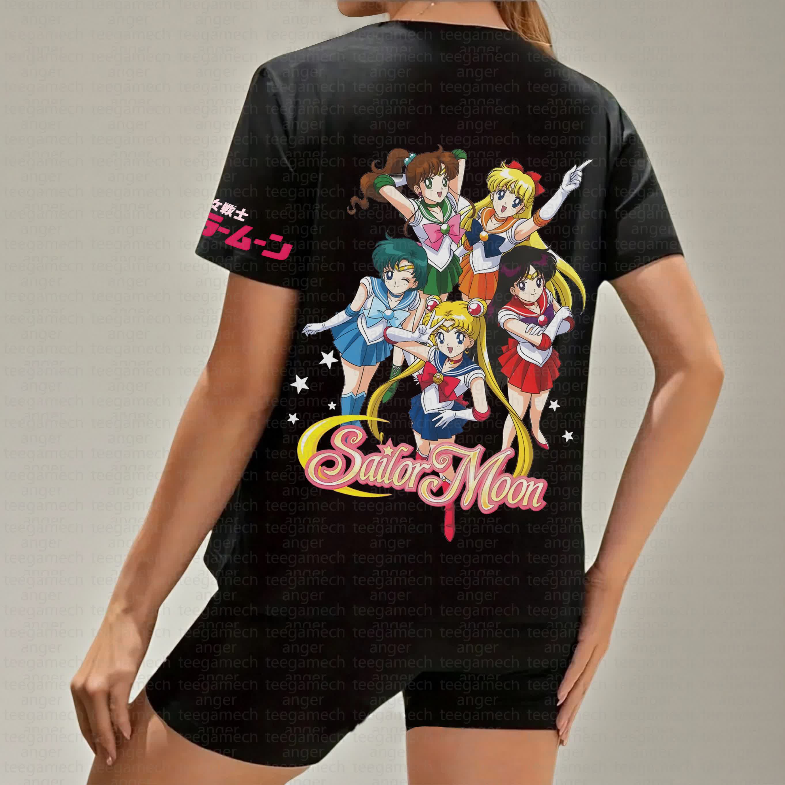 "Sailor Moon" Anime Inspired Vintage T-Shirt