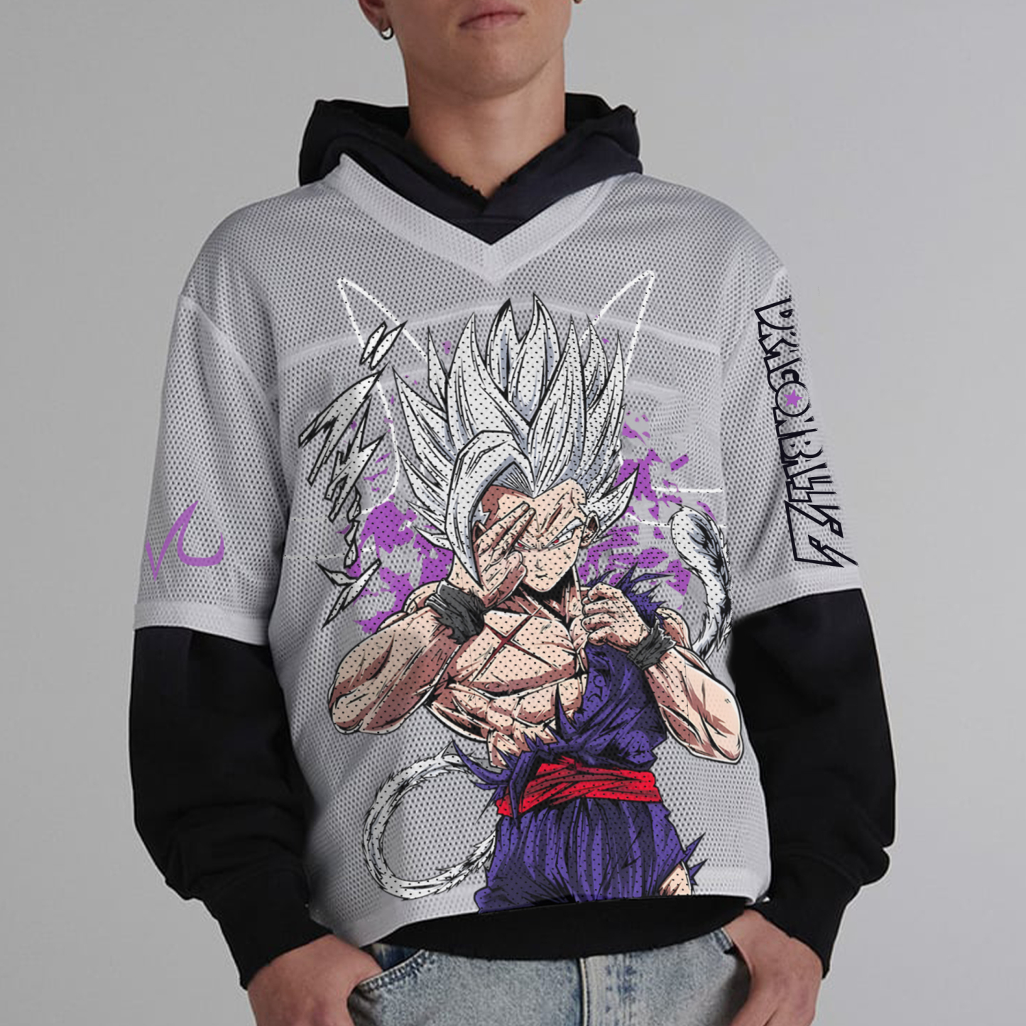 Unisex  “DRAGON BALL” Anime Style Retro I Mesh T-Shirt