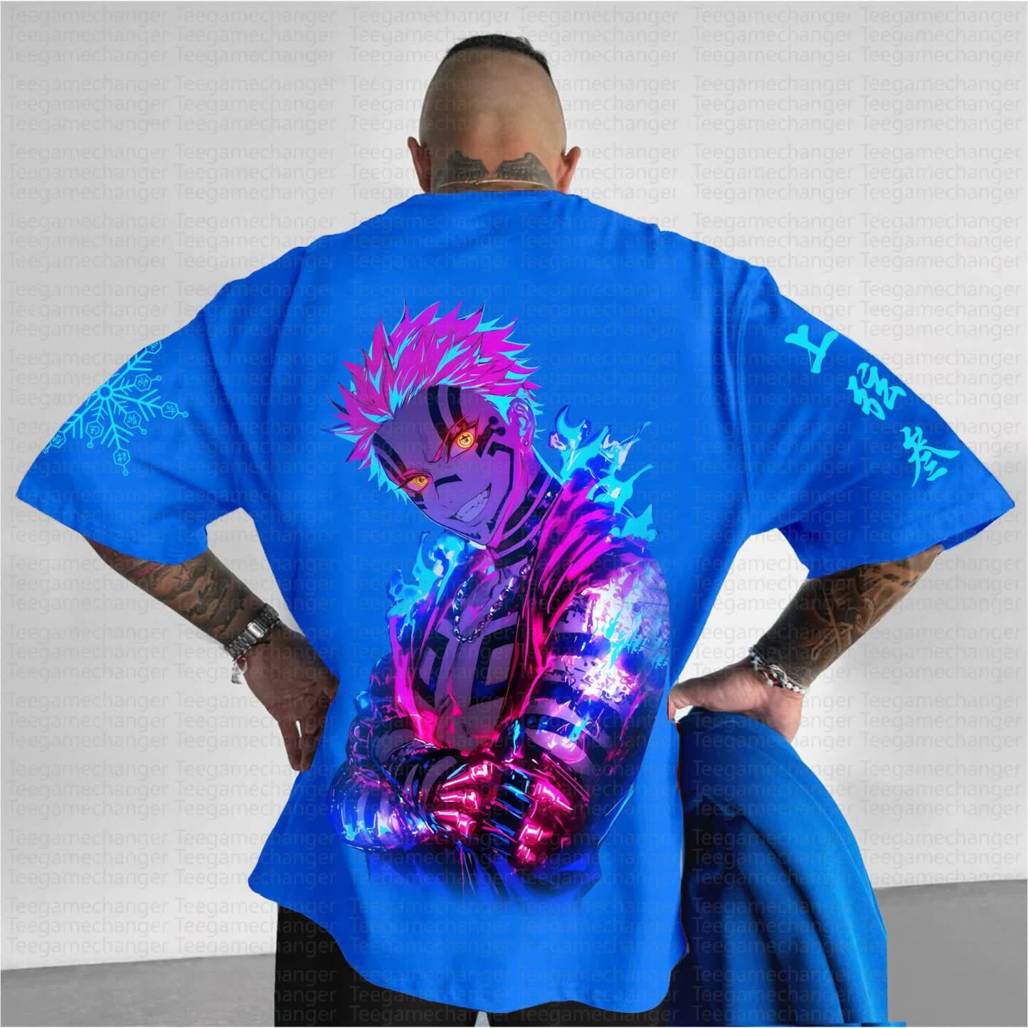 Unisex Anime Inspired Vintage T-Shirt丨Demon Slayer X Pokémon
