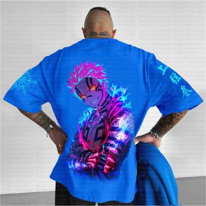 Unisex Anime Inspired Vintage T-Shirt | Demon Slayer