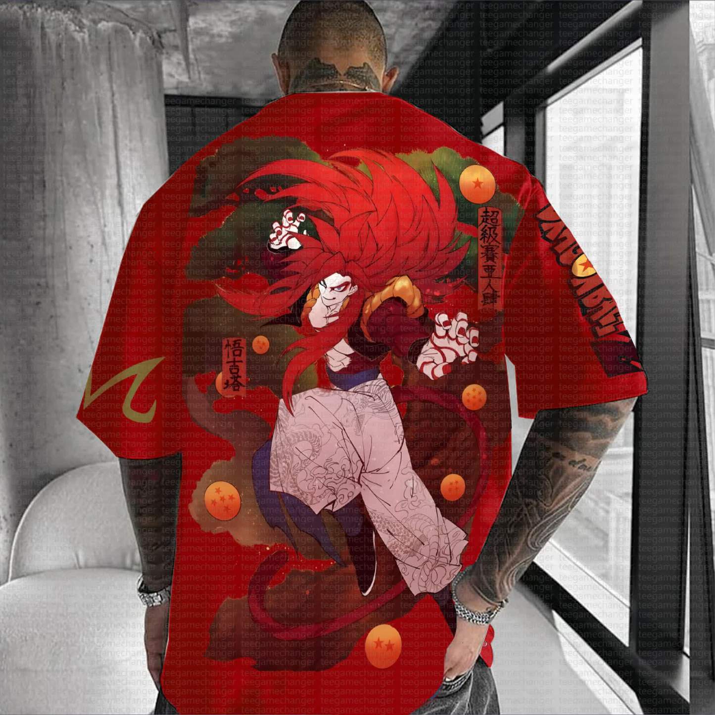 Unisex "Dragonball" Anime Inspired Vintage T-Shirt