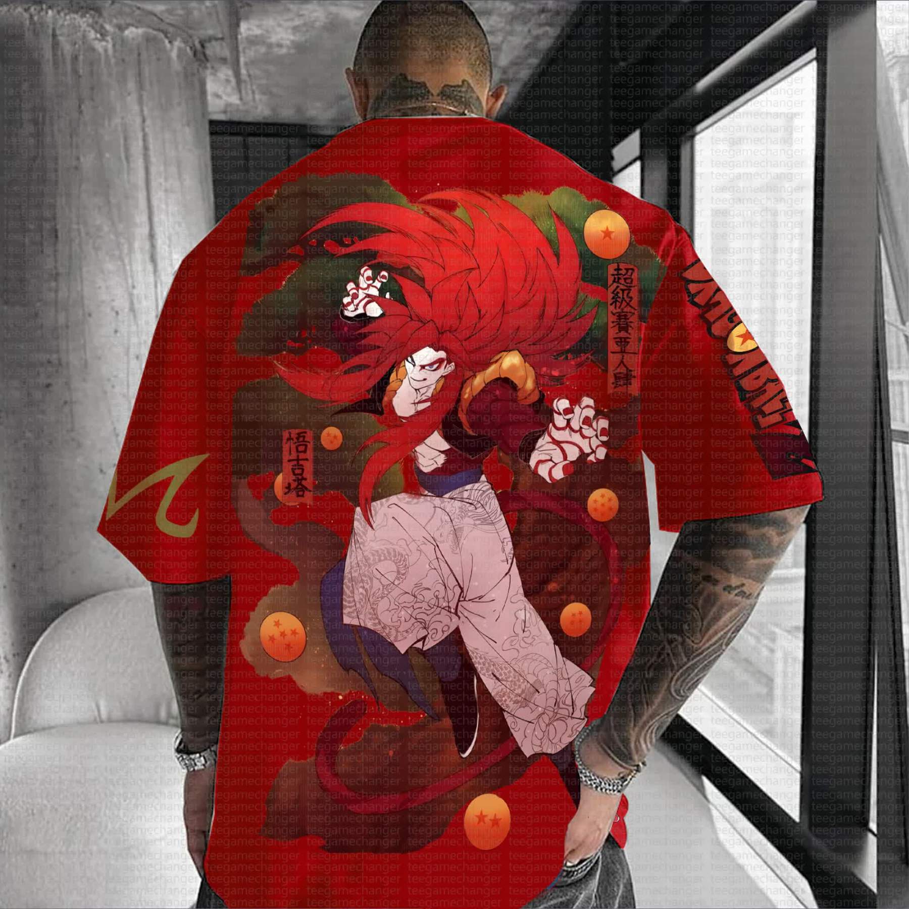 Unisex "Dragonball" Anime Inspired Vintage T-Shirt