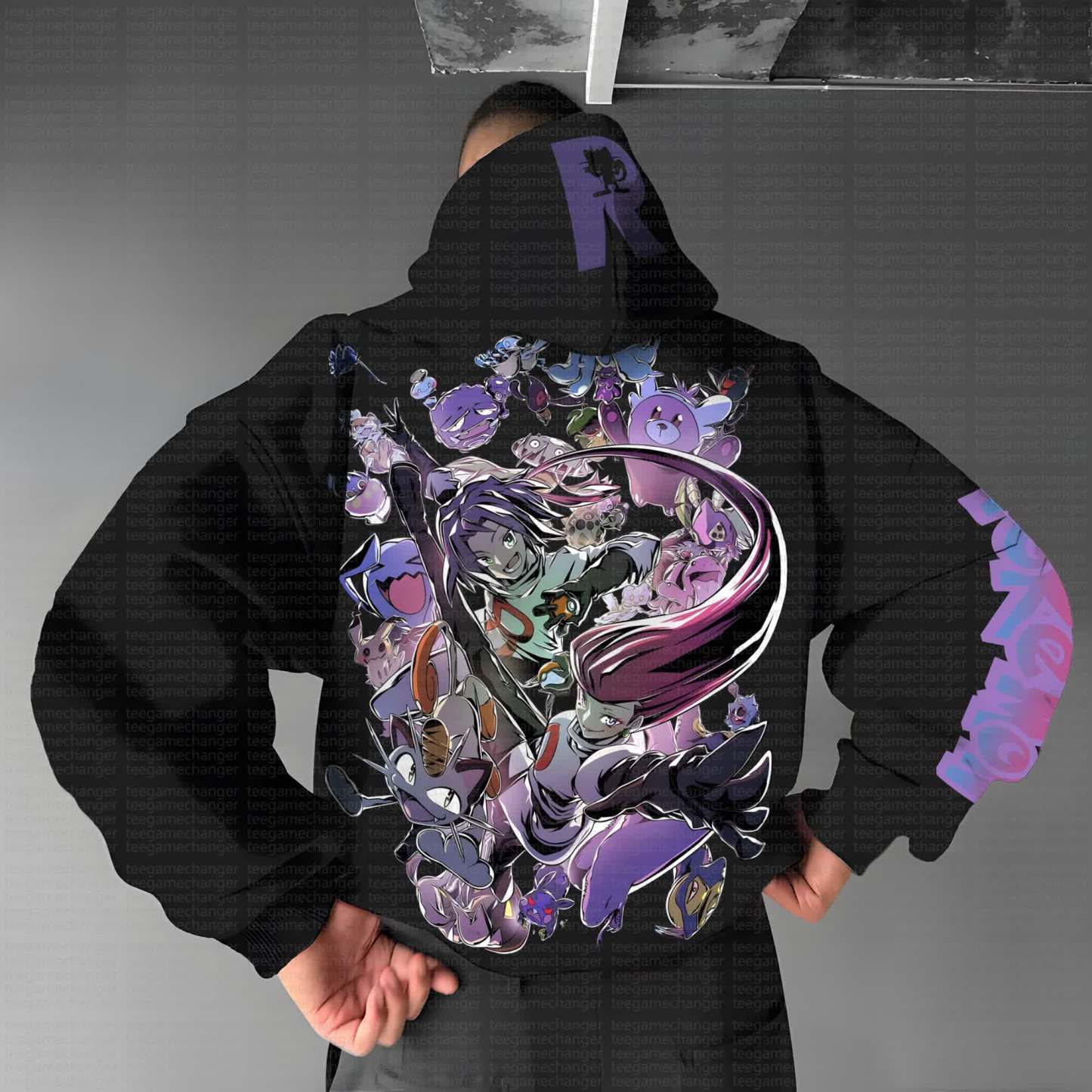 Unisex Vintage Hoodie丨 Pokémon