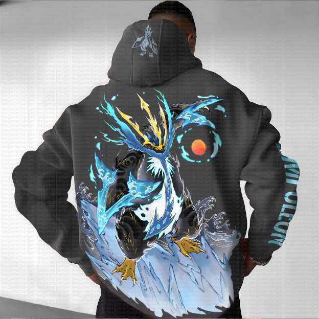 Unisex “Pokémon” Anime Graphic Streetwear Vintage Hoodie