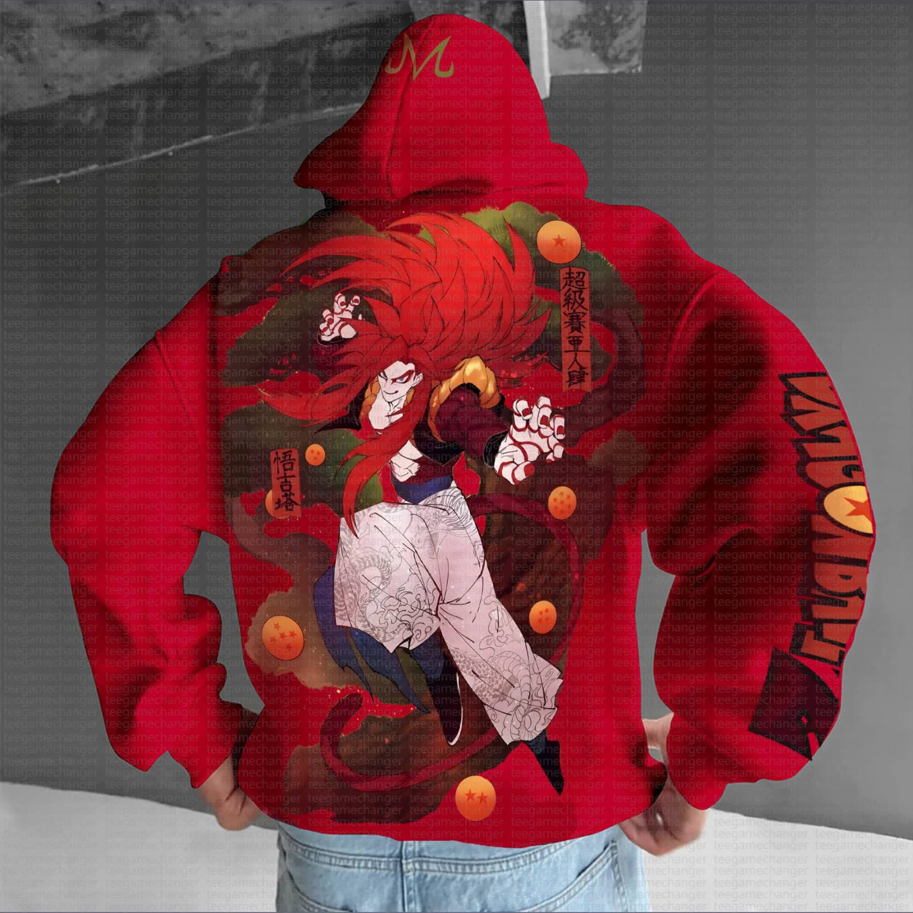 Unisex “Dragonball” Anime Graphic Streetwear Vintage Hoodie
