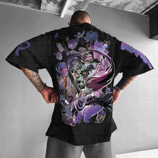 Unisex  "Pokémon" Anime Inspired Vintage T-Shirt