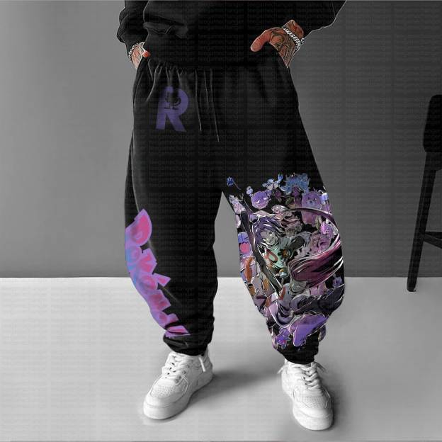 Unisex Anime Inspired Vintage Pants丨 Pokémon