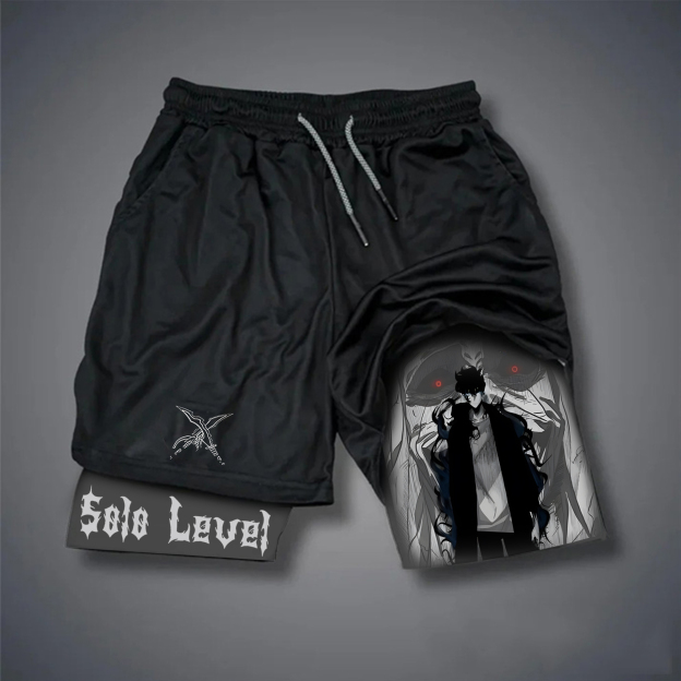 Unisex Casual Anime Streetwear Shorts