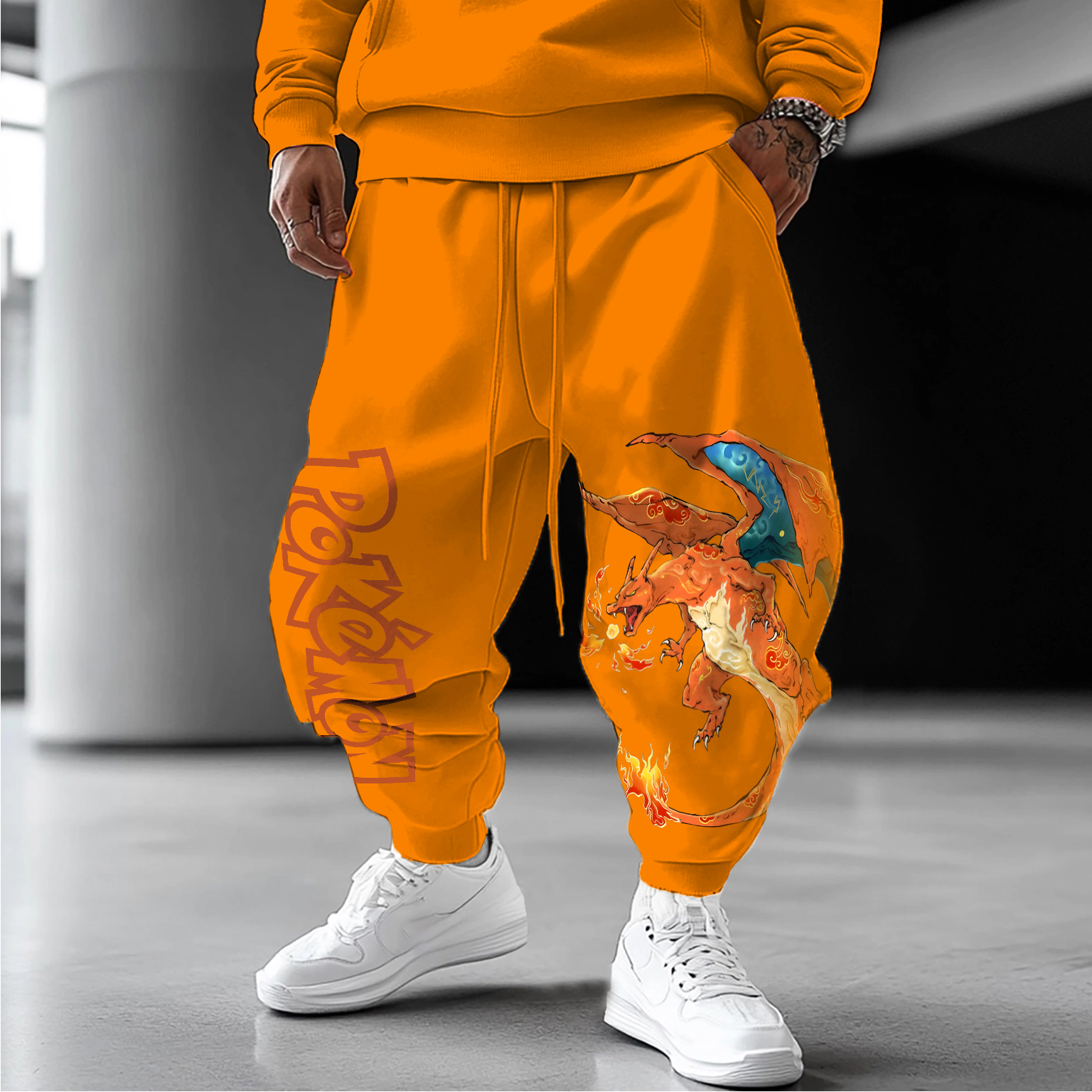 Unisex  “Pokémon” Casual Anime Streetwear Pants
