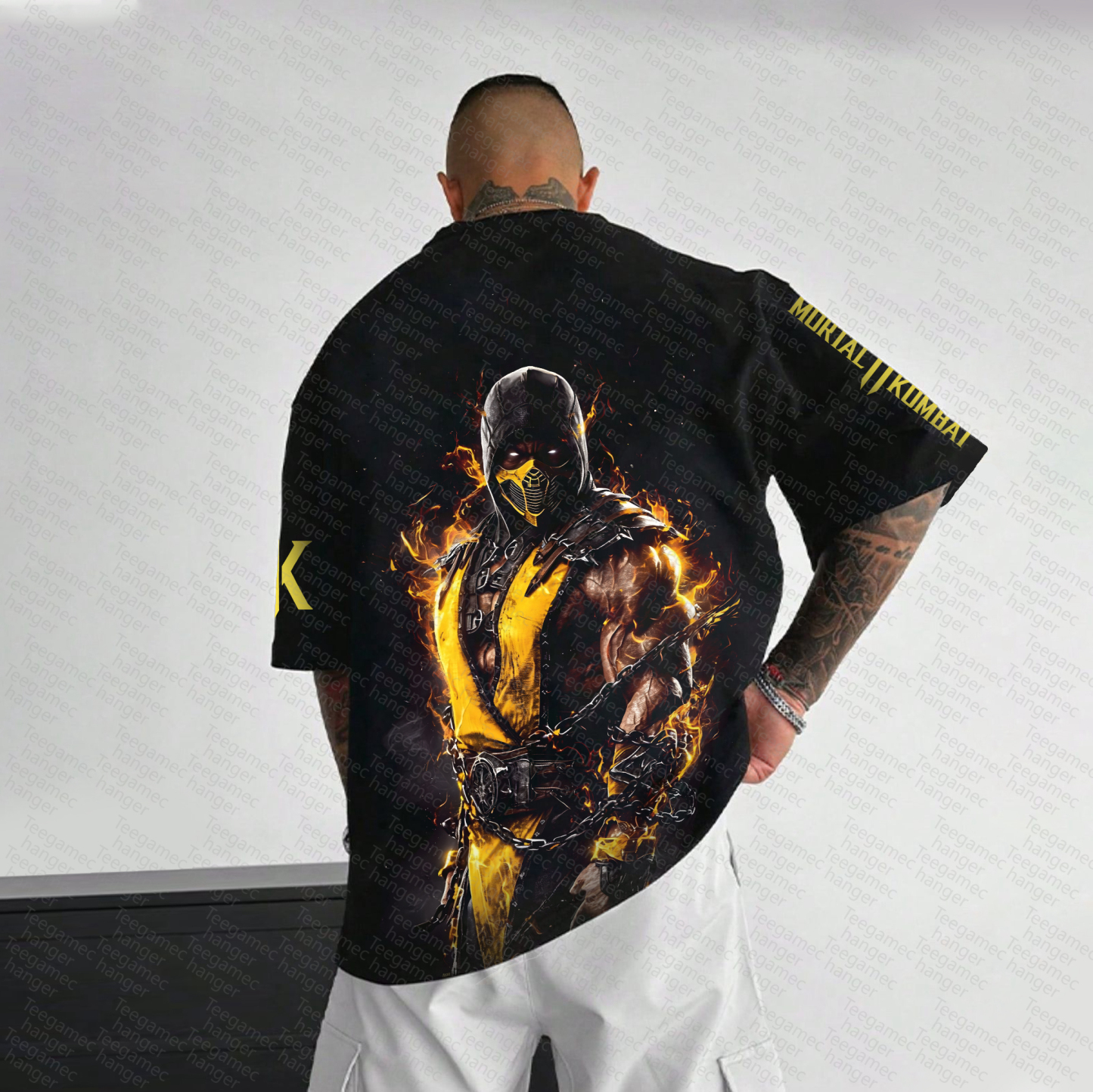 Unisex Mortal Kombat Inspired Vintage T-Shirt