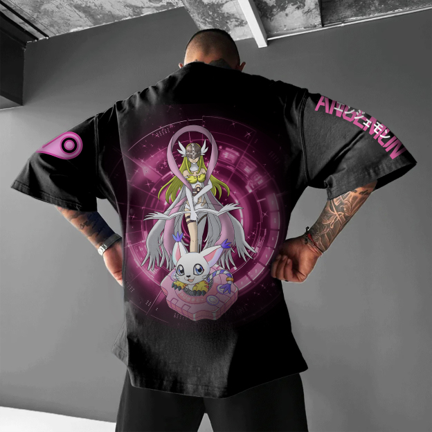 Unisex  “Digimon！”   Anime Inspired Vintage T-Shirt