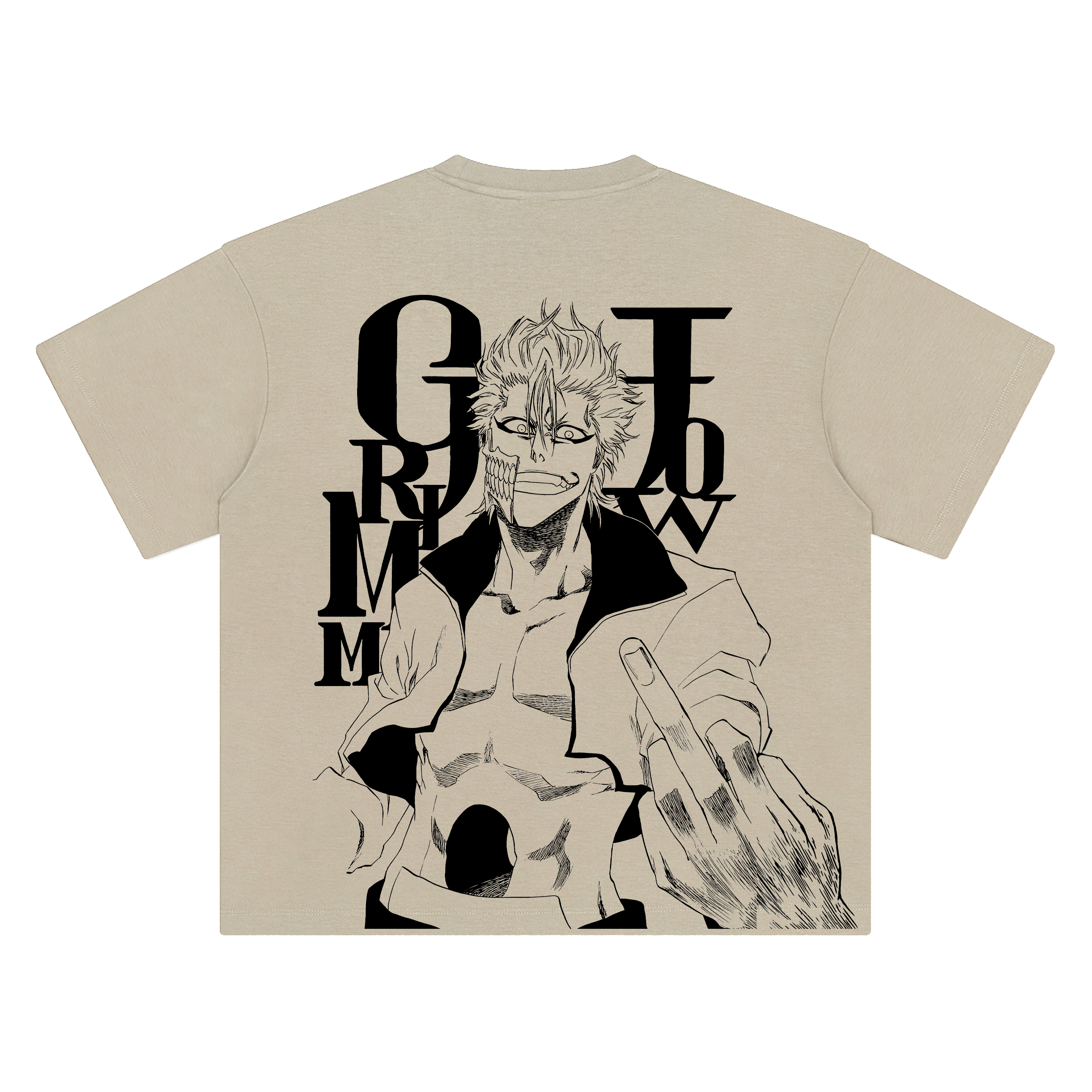 Unisex Anime Fit Washed T-Shirt