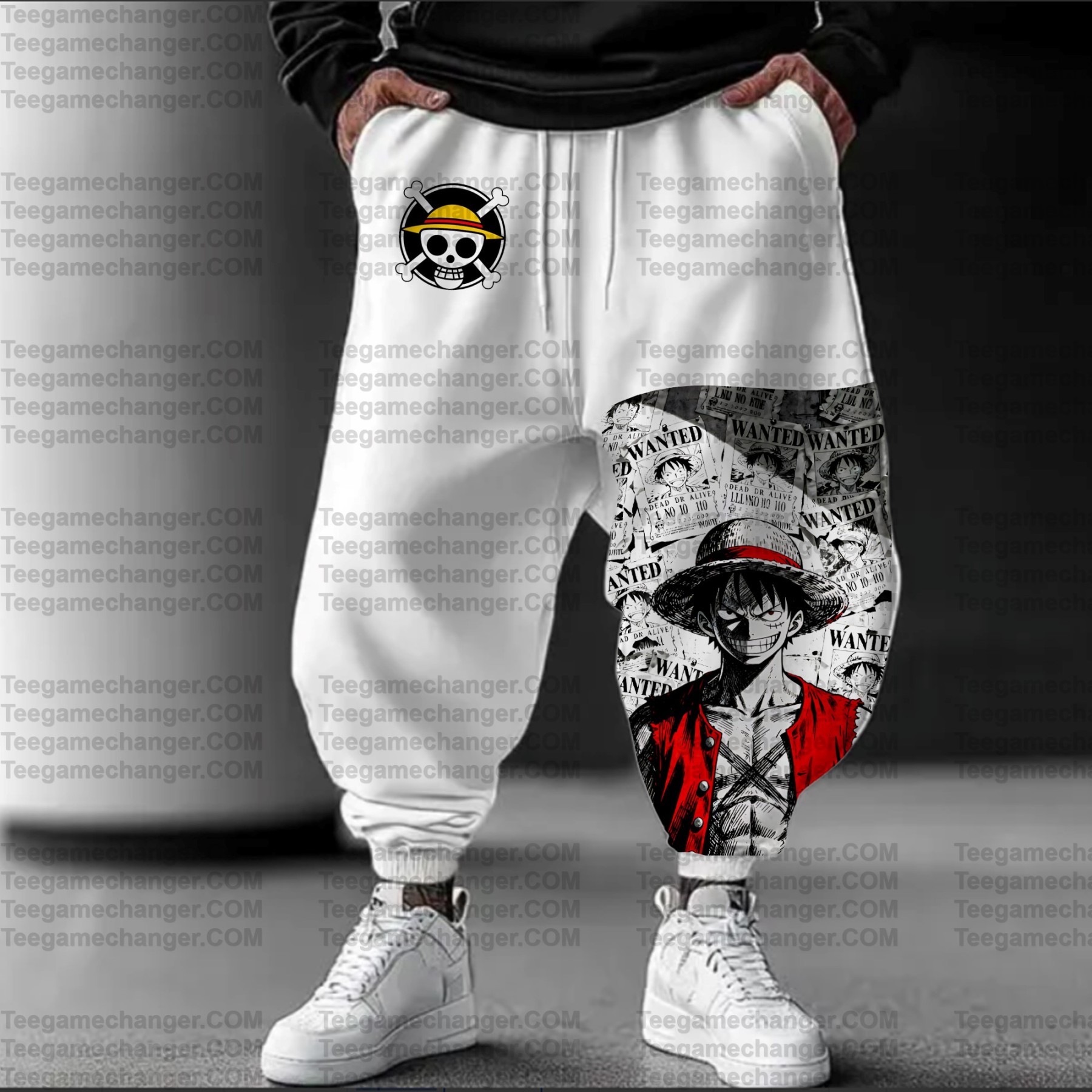 Unisex Anime Inspired Vintage Plush Pants
