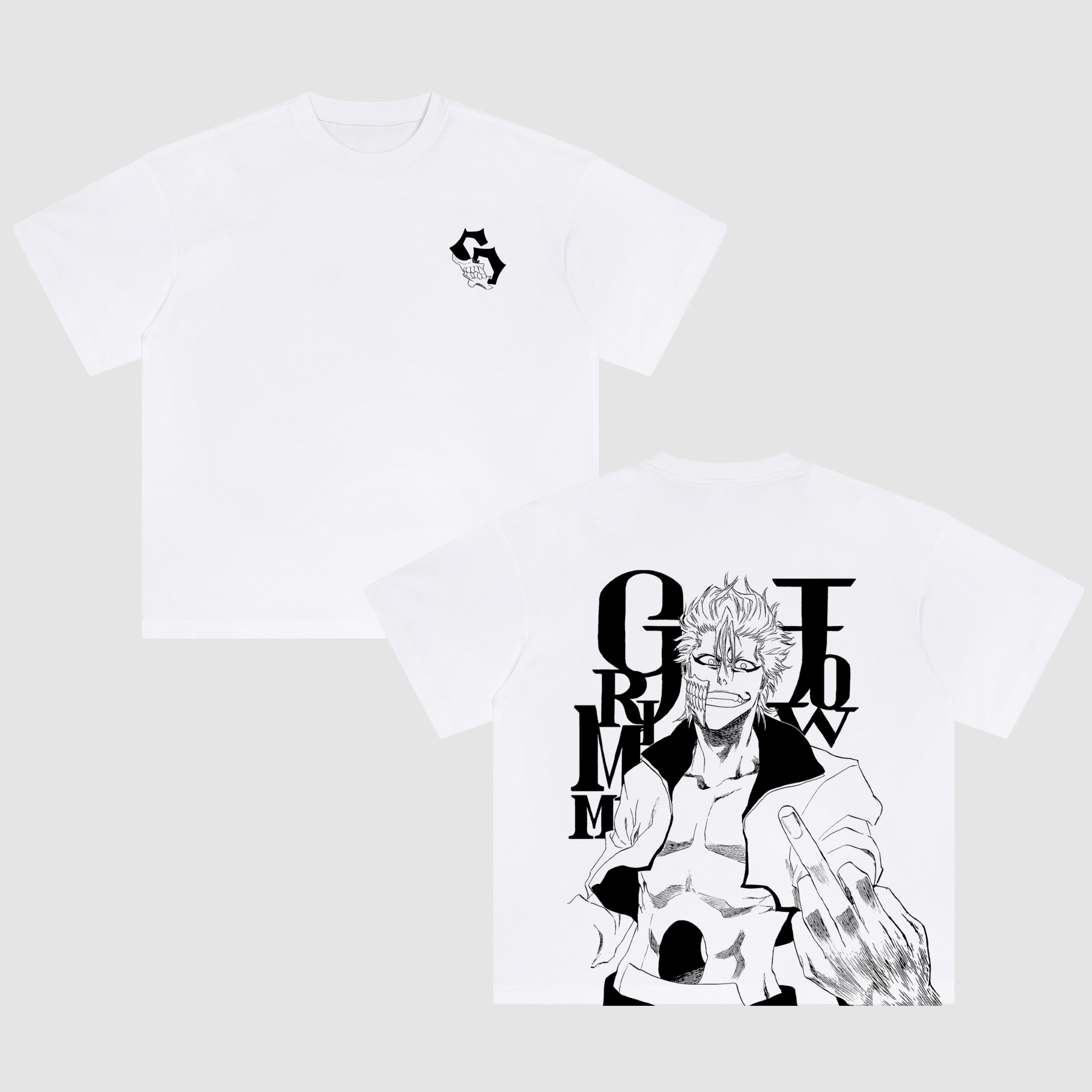 Unisex Anime Fit Washed T-Shirt