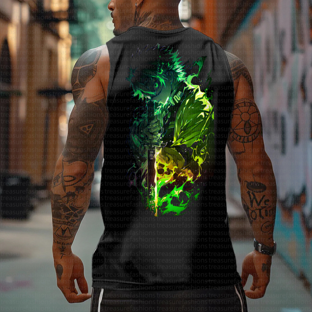 Unisex “Demon Slayer” Casual Anime  Tank Top