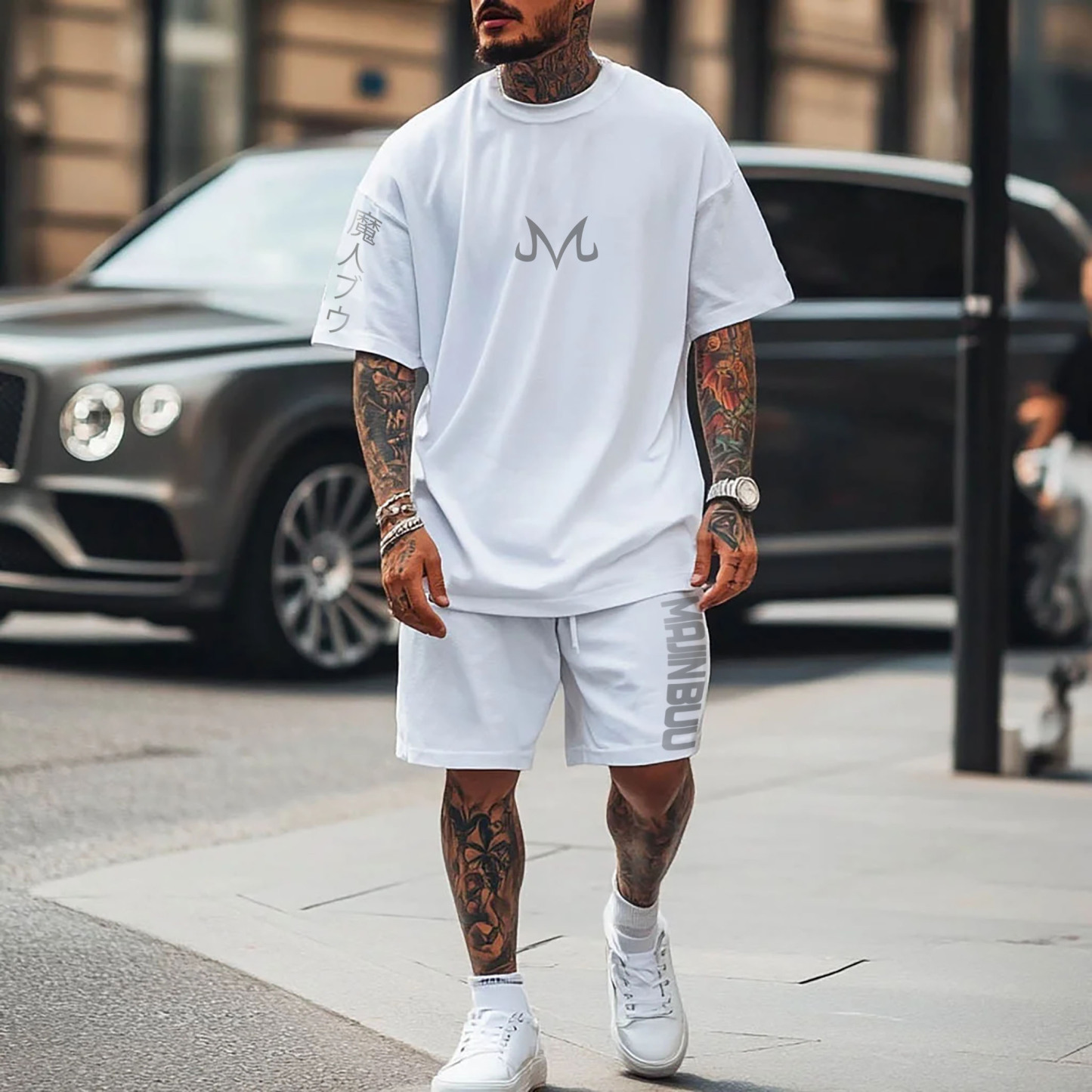 Unisex Fit Vintage Short Suit丨Dragon Ball