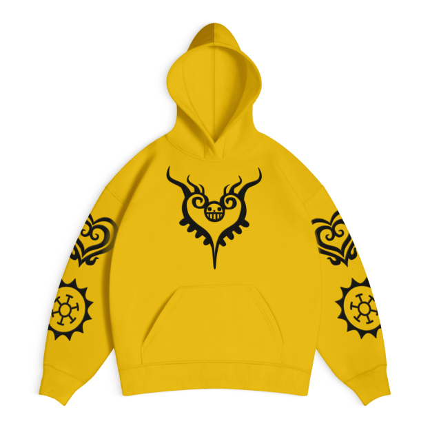 Unisex Anime Graphic Streetwear Vintage Hoodie