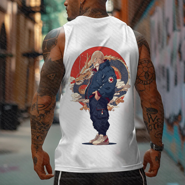 Unisex  “Drangon Ball” Casual Anime  Tank Top