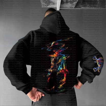 Unisex Anime Graphic Streetwear Vintage Hoodie丨One Piece