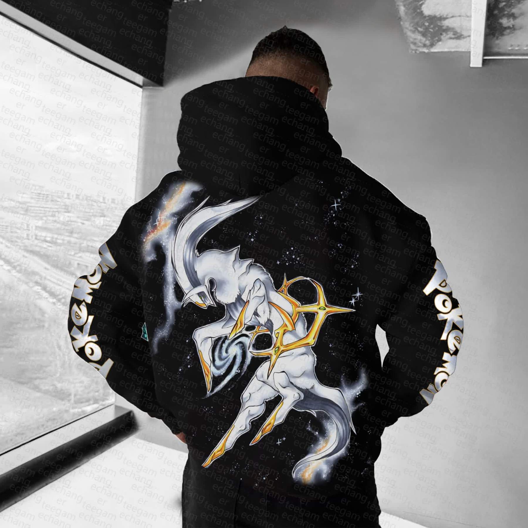 Unisex Oversized Anime Print Hoodie | One Piece