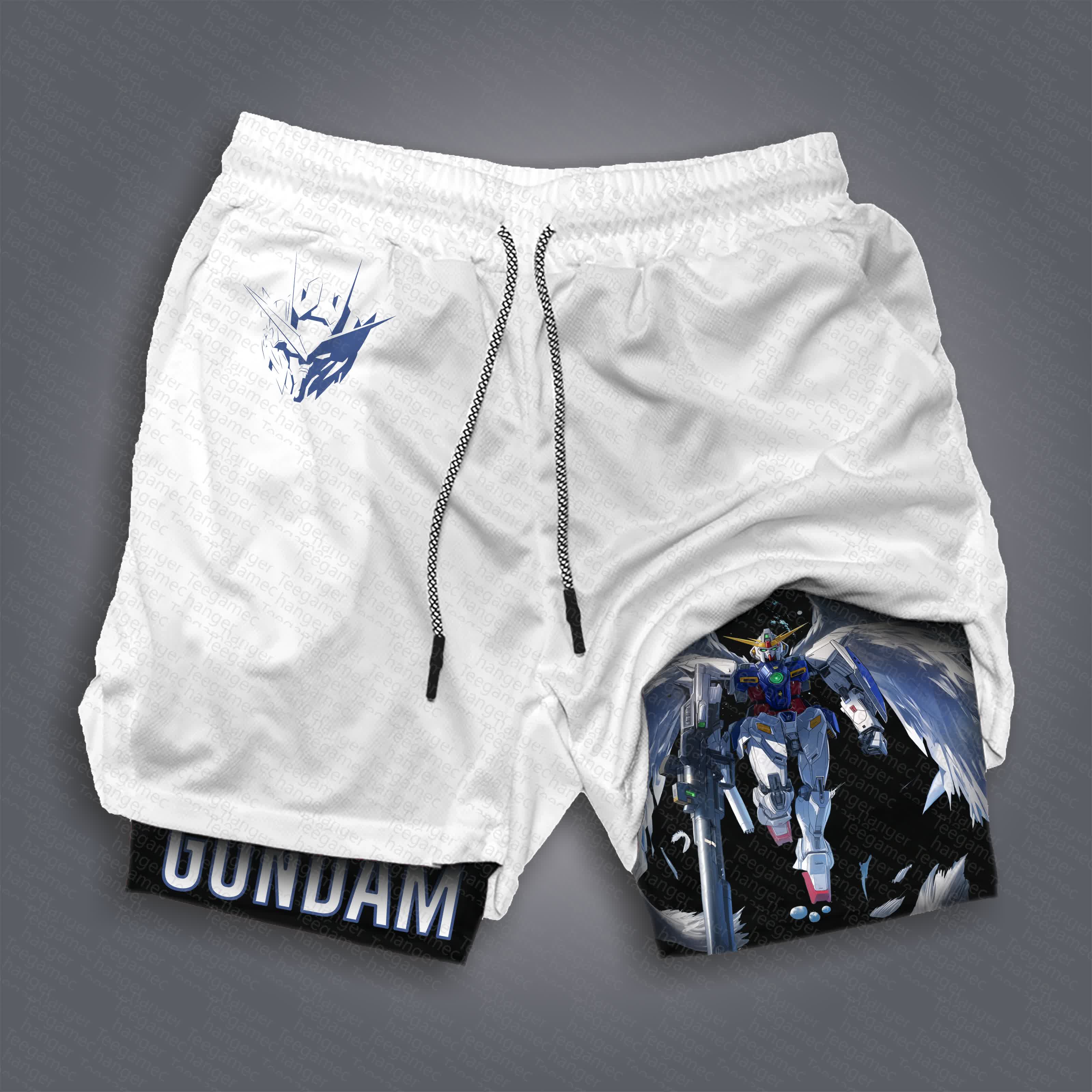 Unisex  “Gundam Series” Casual Anime Streetwear Shorts