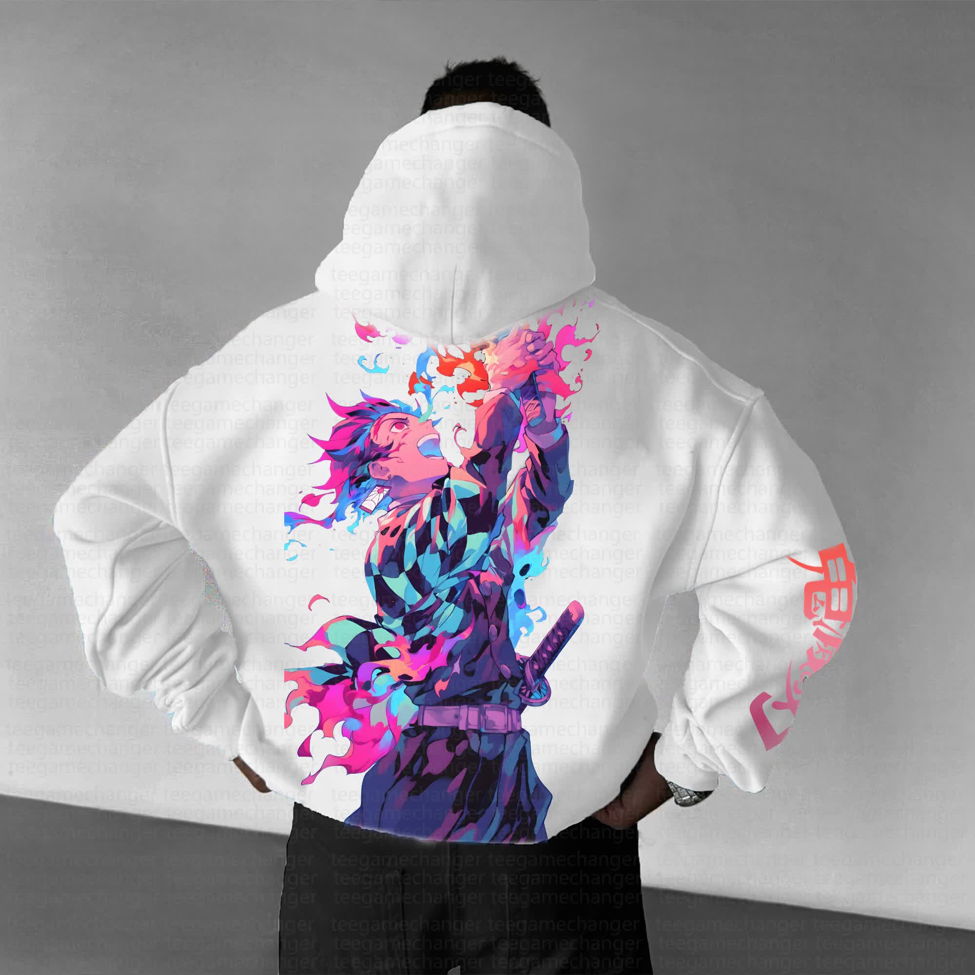 Unisex Anime Graphic Streetwear Vintage Hoodie丨Demon Slayer