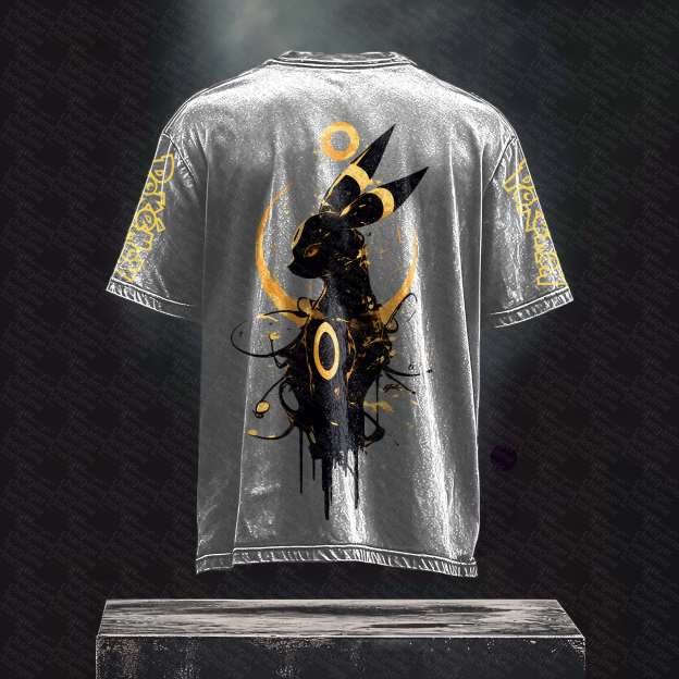 Unisex Anime Inspired Vintage T-Shirt丨 Pokémon