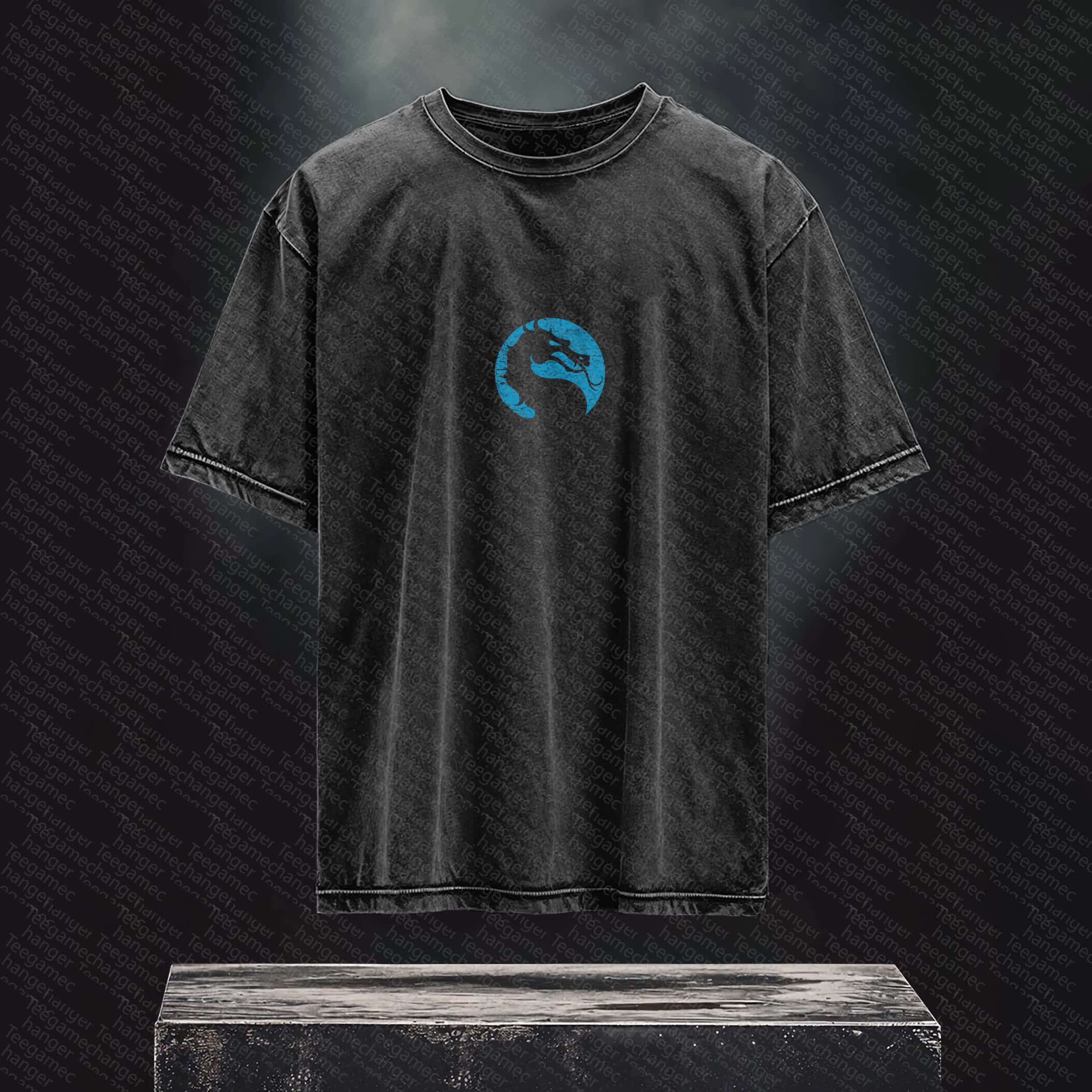Unisex  Inspired Vintage Washed T-Shirt丨 Mortal Kombat