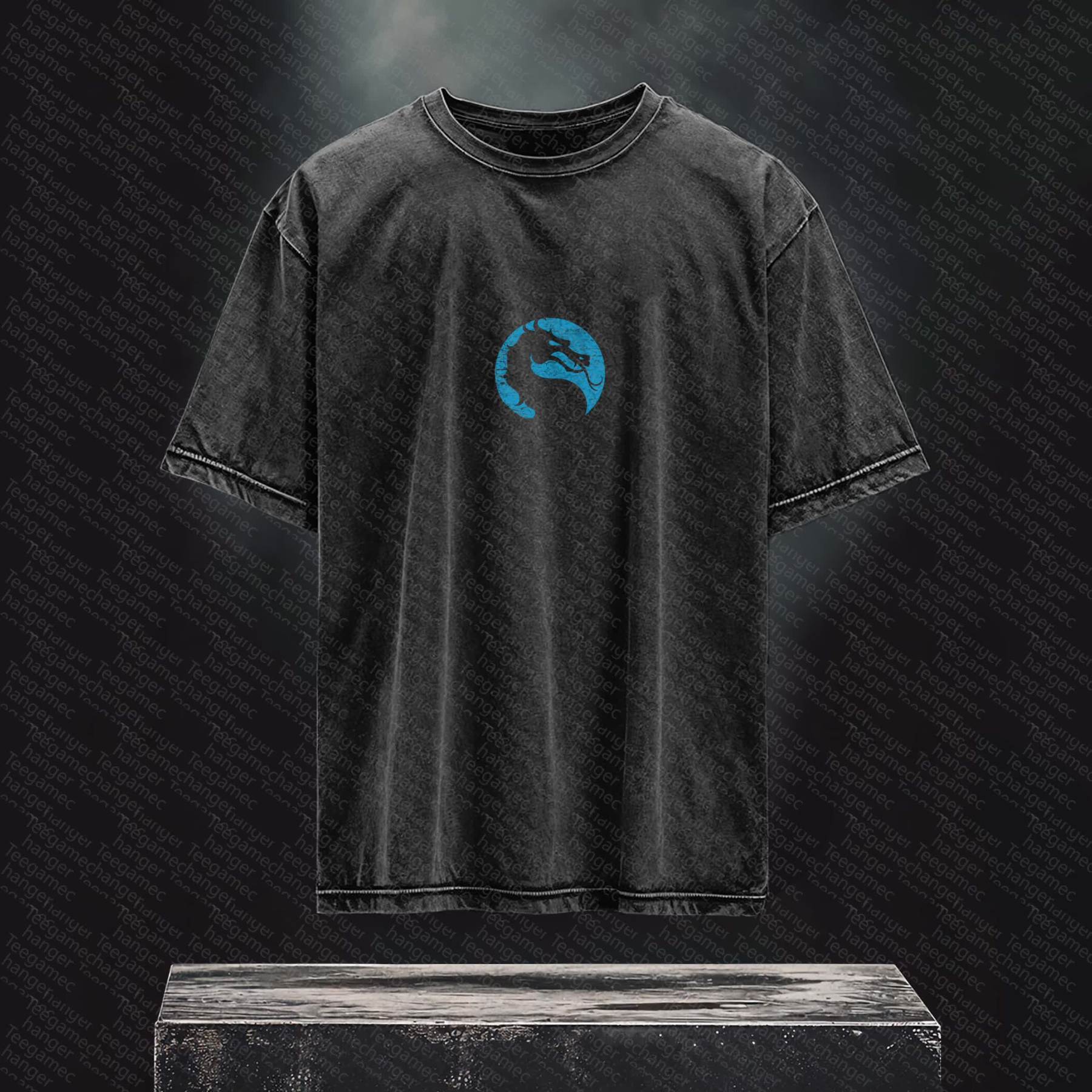 Unisex  Inspired Vintage Washed T-Shirt丨 Mortal Kombat