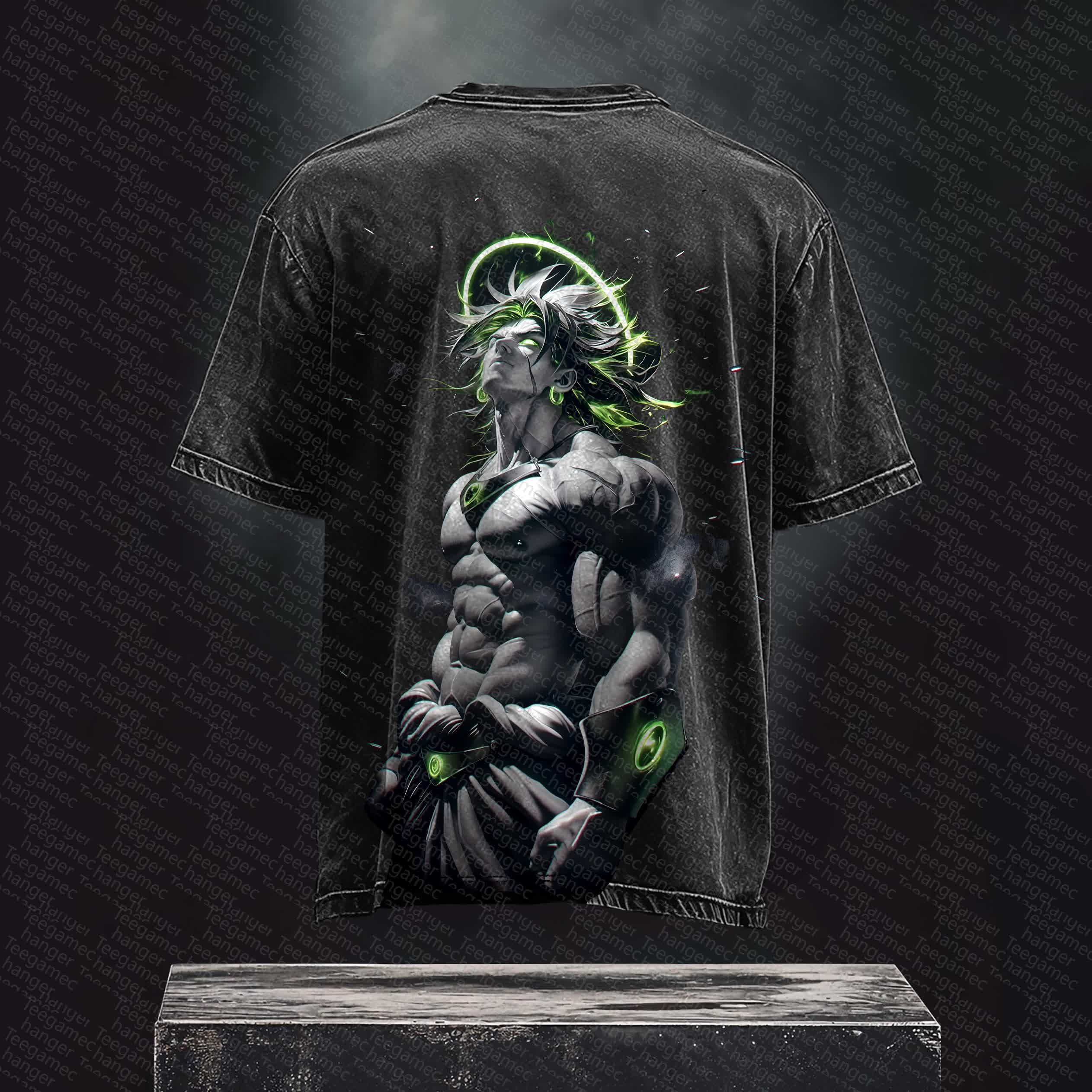 Unisex Anime Inspired Vintage Washed T-Shirt丨 Dragonball