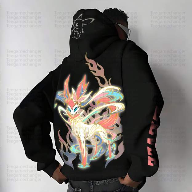 Unisex “Pokémon” Anime Graphic Streetwear Vintage Hoodie