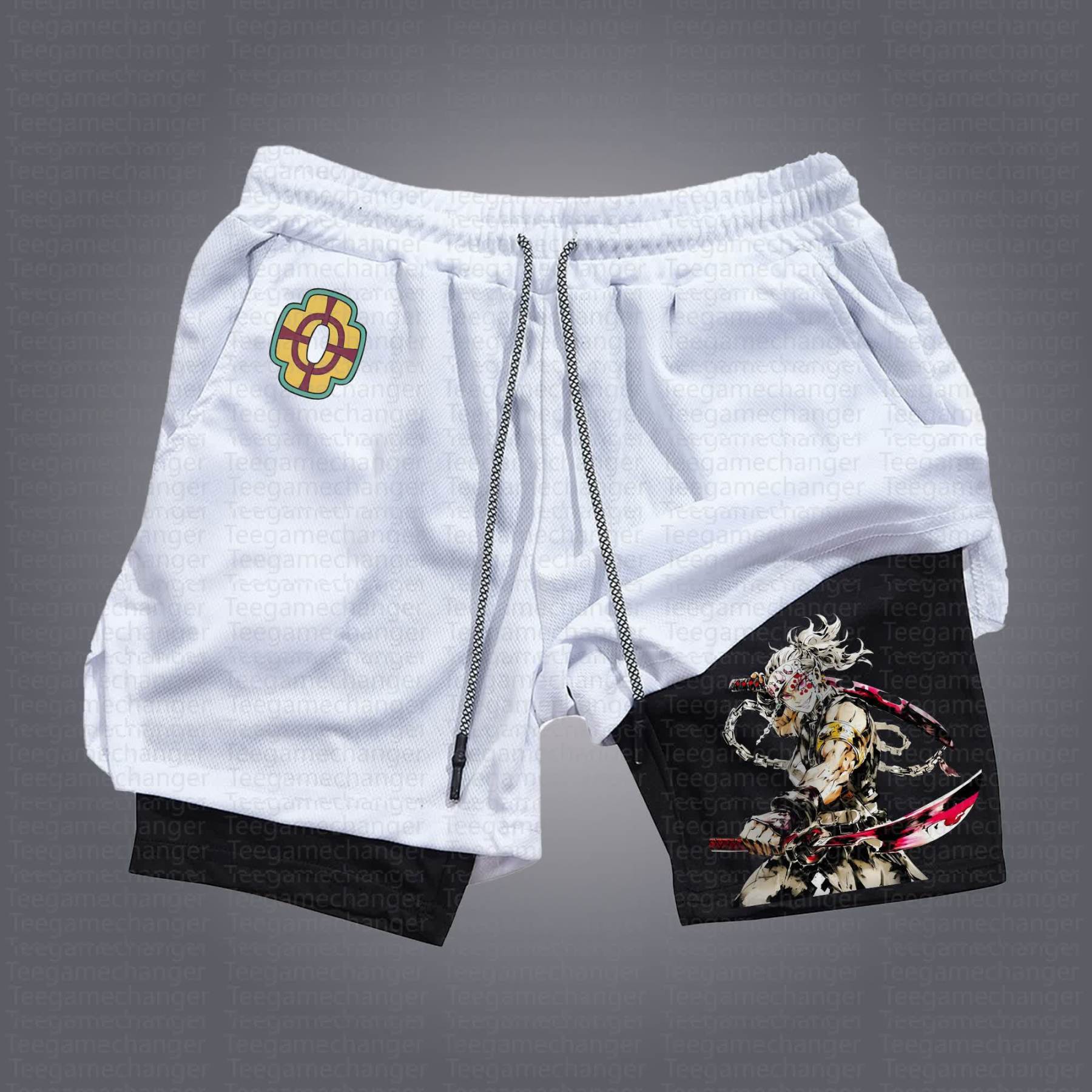 Unisex Casual Anime Streetwear Shorts 丨Demon Slayer X Pokémon