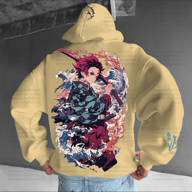 Unisex “ Demon slayer   ” Graphic Streetwear Vintage Hoodie