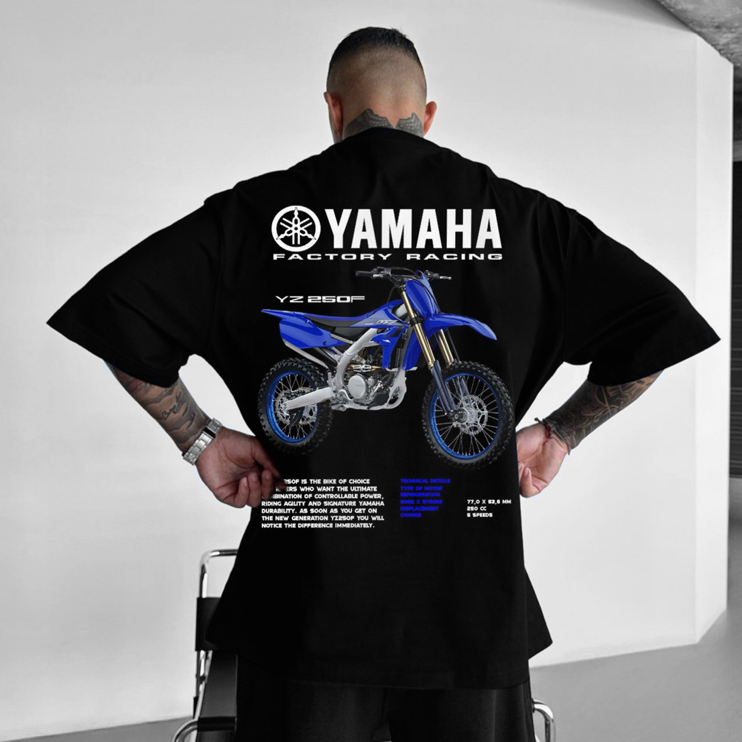 Unisex Oversized Motorcycle T-Shirt