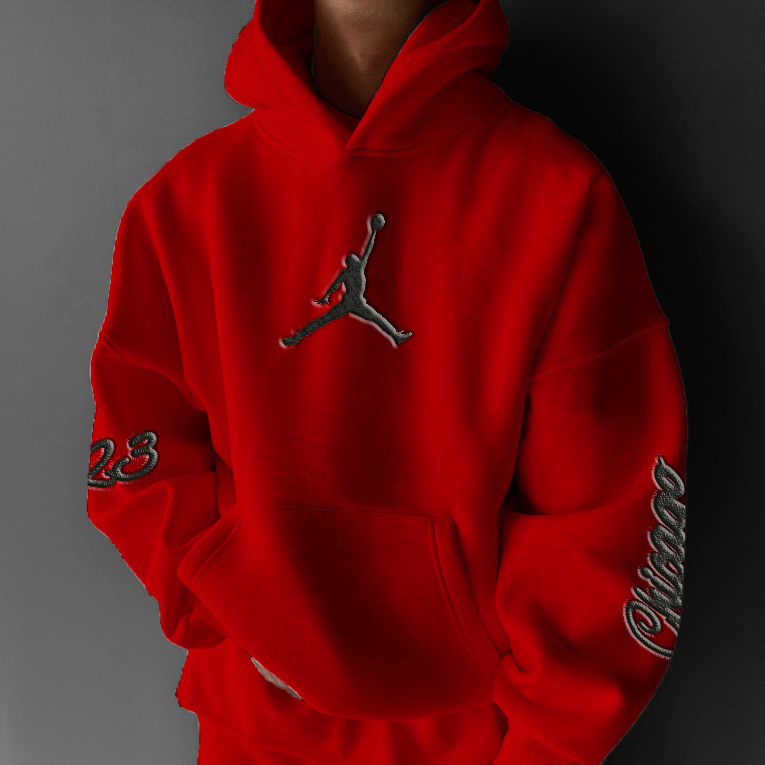 Unisex Basketball Game Stars Sports Fitness Printed Casual Autumn And Winter Oversized Hoodies