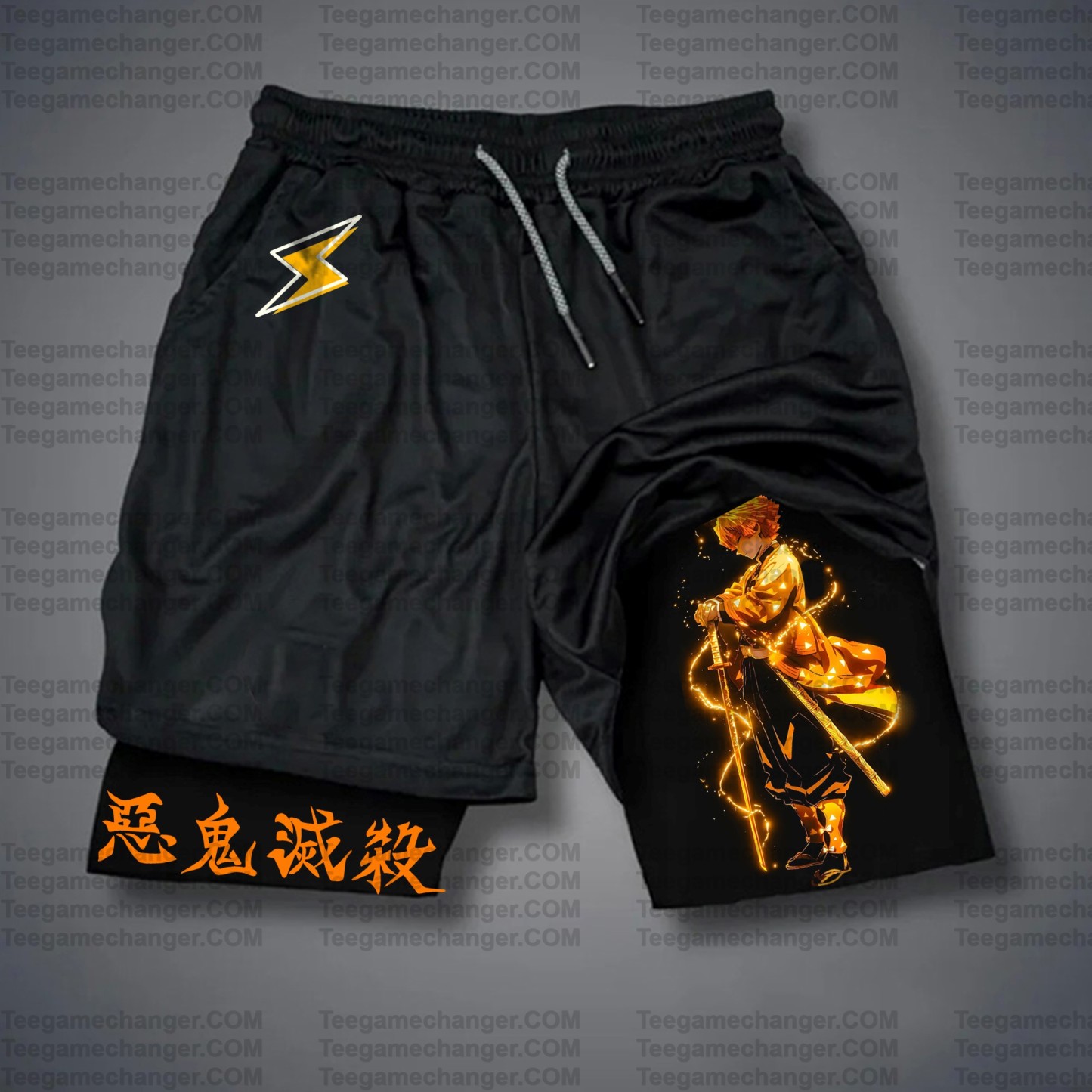 Unisex “ Demon Slayer: Kimetsu no Yaiba” Casual Streetwear Shorts