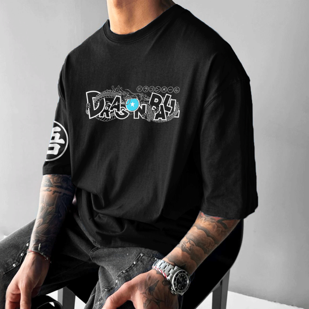 Unisex Oversized GOKU Anime Print T-Shirt