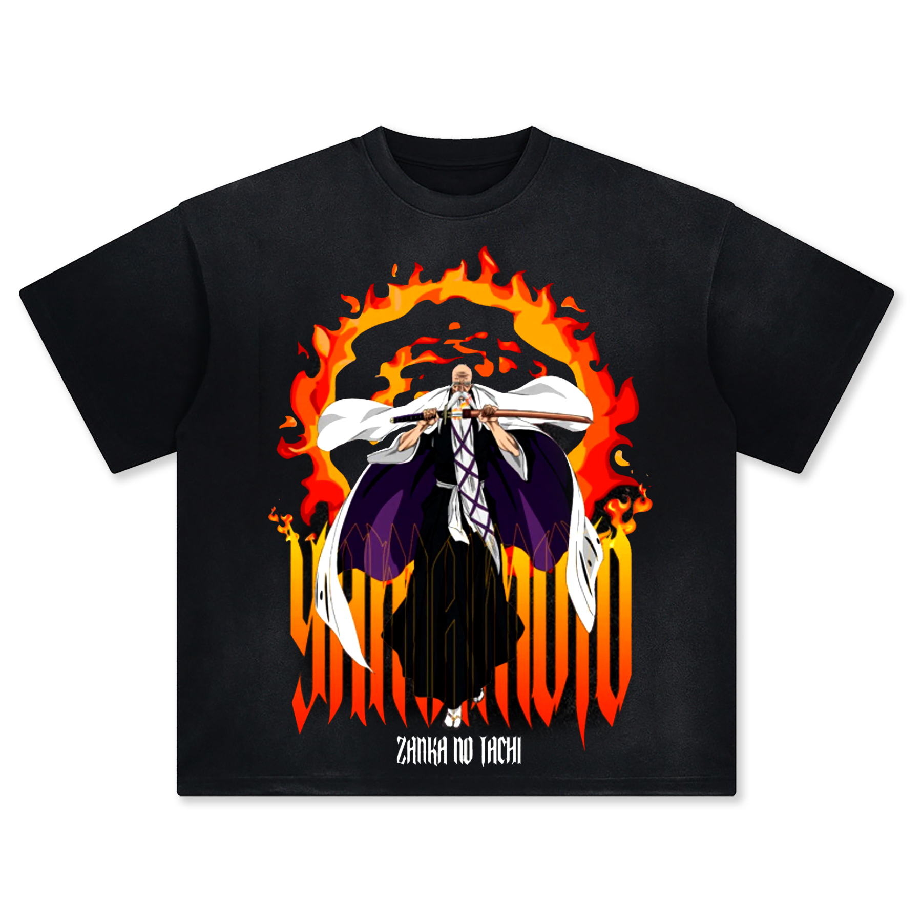 Unisex Fit ANIME Washed T-Shirt