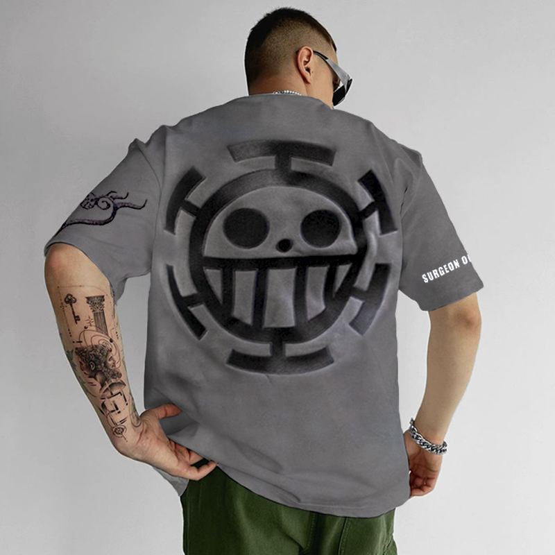 Oversized Printed Casual T-shirt