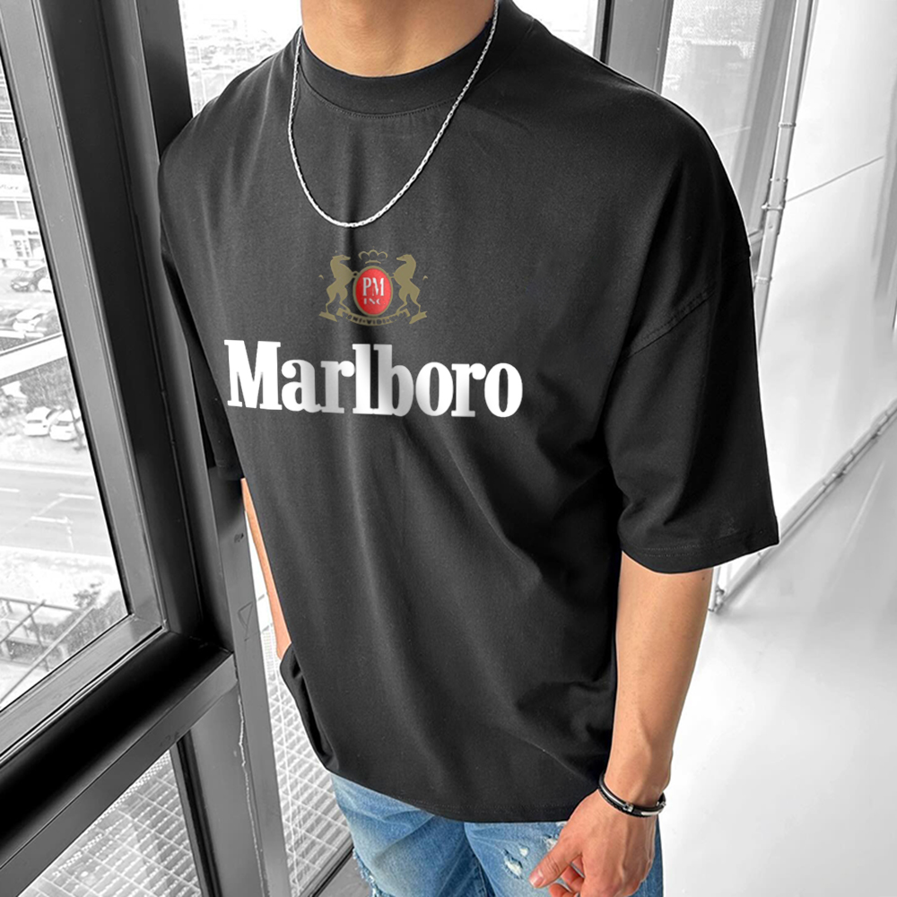 Unisex Oversized Racing Print Casual T-Shirt