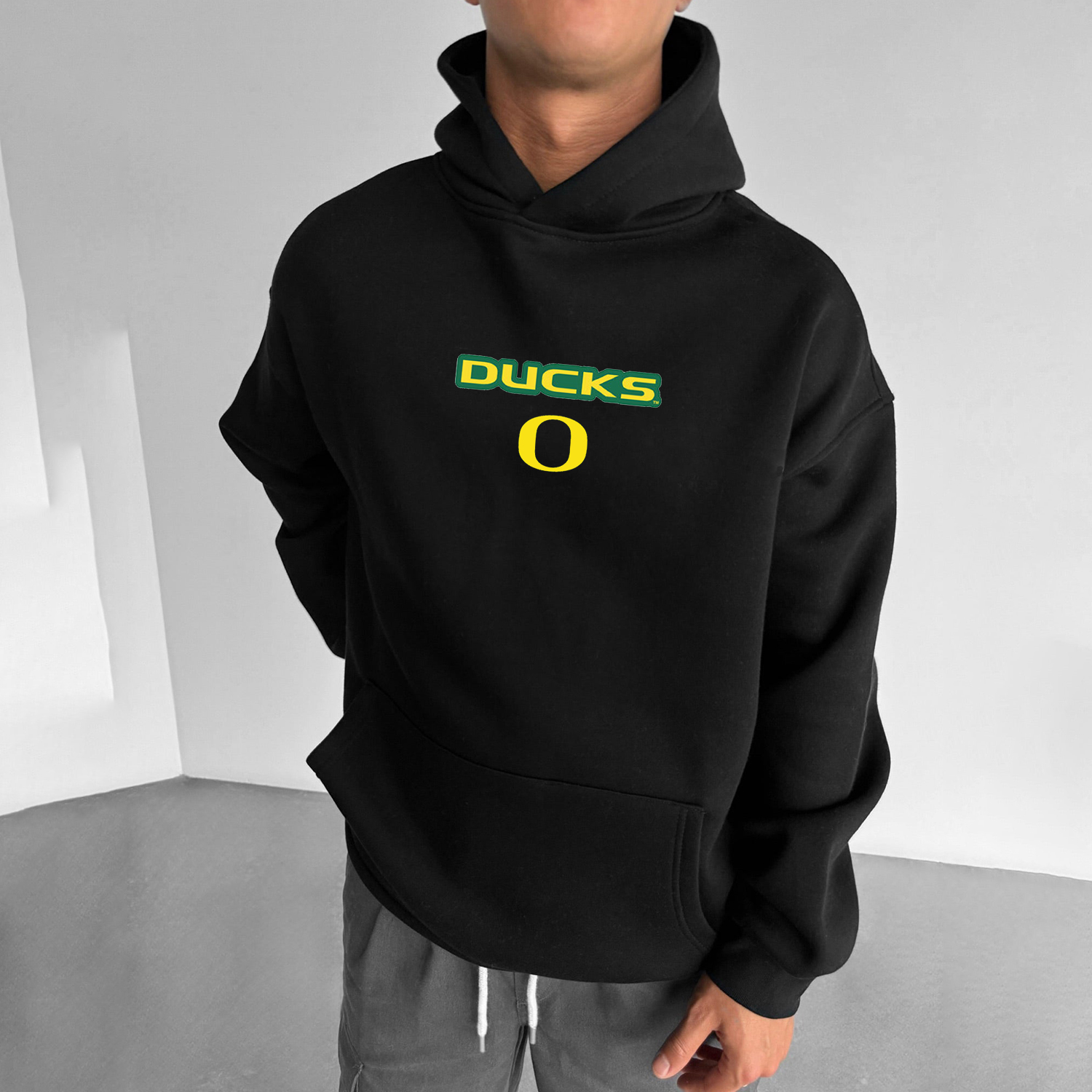Stylish Rugby Player Oversized Hoodie