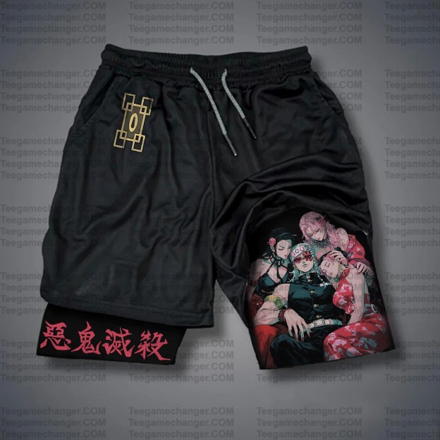 Unisex “ Demon slayer” Casual Streetwear Shorts