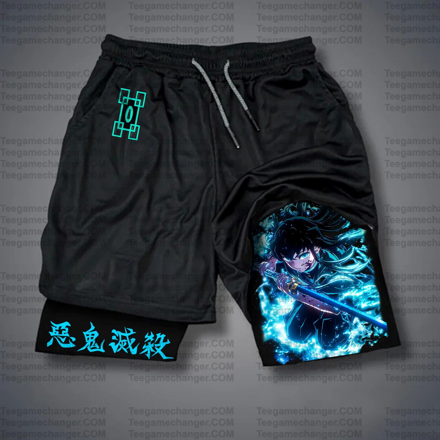 Unisex “ Demon Slayer: Kimetsu no Yaiba” Casual Streetwear Shorts