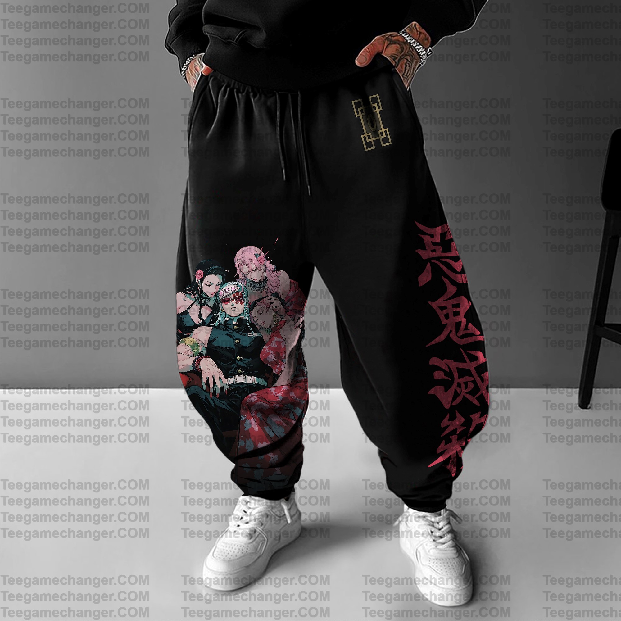 Unisex “  Demon slayer ” Casual Streetwear Pants