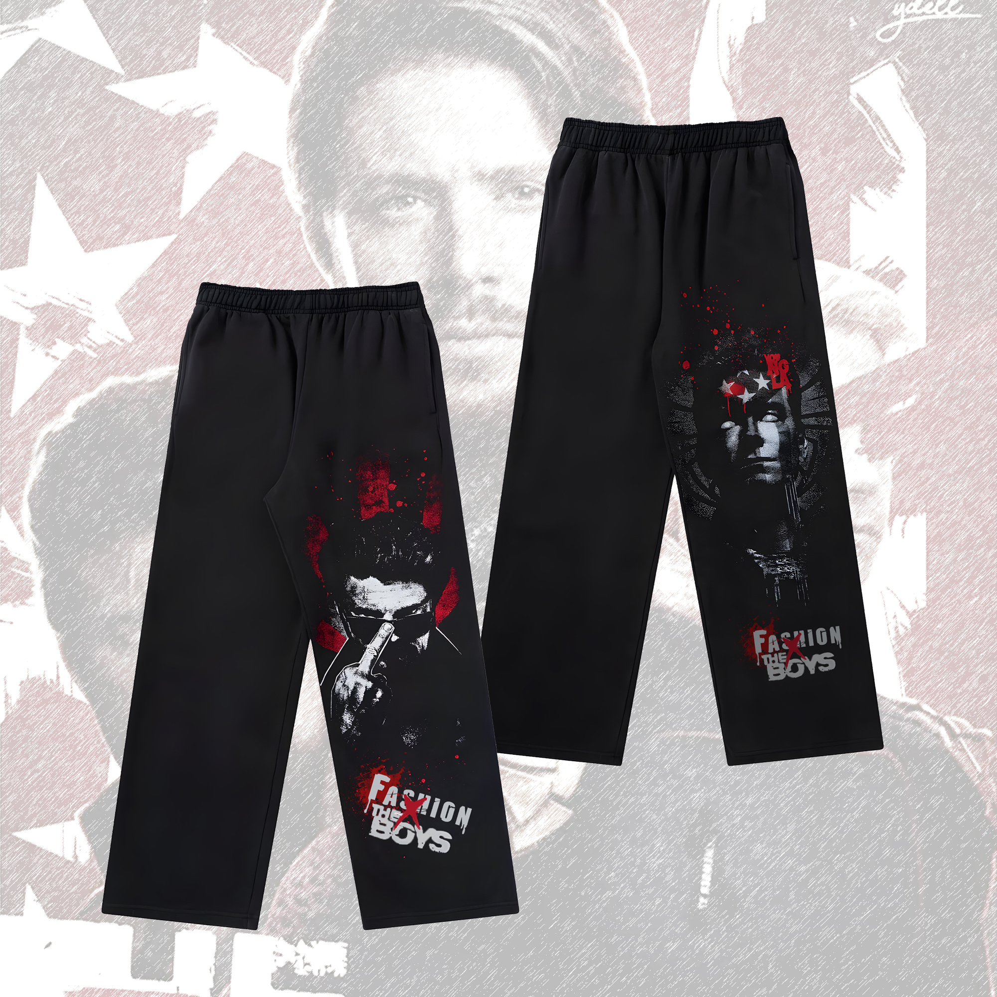 Unisex Portrait Fashion Vintage I Pants